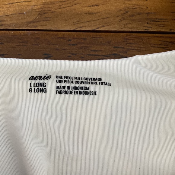 Aerie Leopard Wrap One Piece Swimsuit - Picture 4 of 5